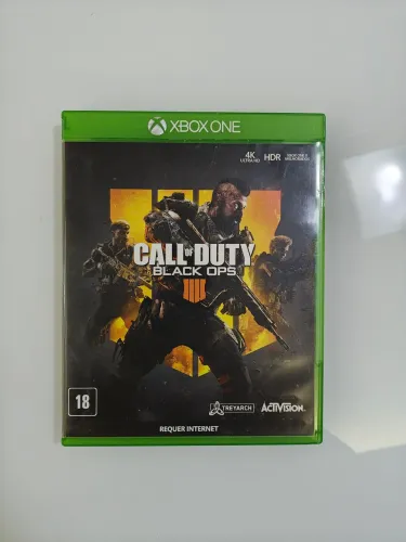 CALL OF DUTY BLACK OPS 4 XBOX ONE ORIGINAL - MÍDIA FÍSICA