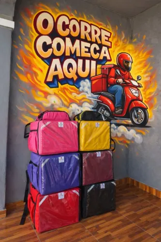 Bag motoboy delivery 