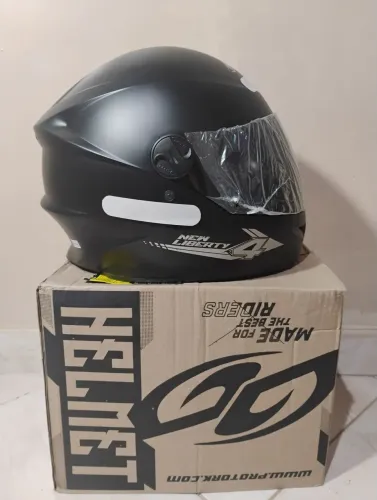 Capacete Pro Tork New Liberty 4 Preto Fosco + Viseira fumê