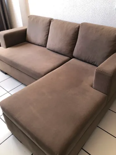 Sofá em L - Aceito Cartão 