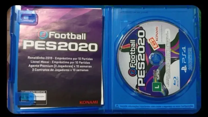 JOGO PES 2020 / PLAYSTATION 4