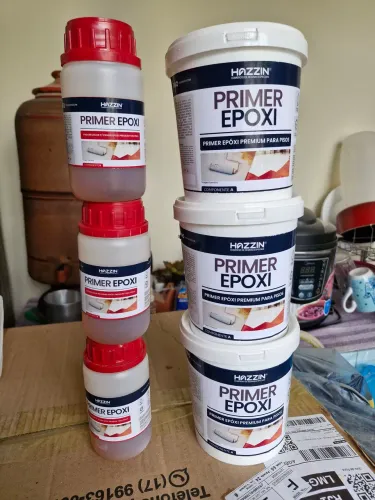3 Primer Epóxi para Porcelanato Líquido - 3 Kit's 750G (Para 5M² cada ou 15M² total)
