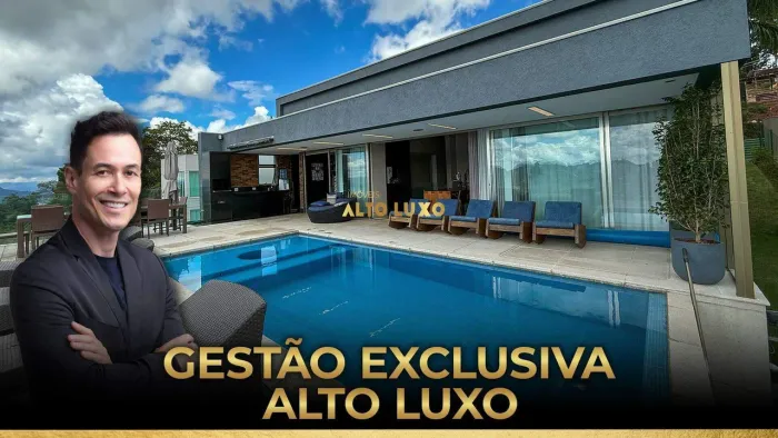 Casa no Condomínio Vila Alpina MOBILIADA com 4 suítes e vista surreal