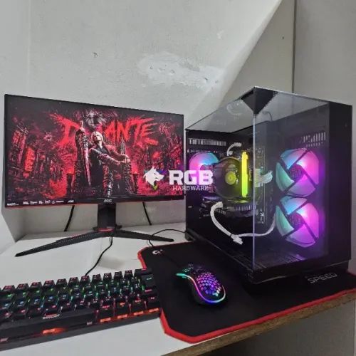 PC Gamer Ryzen 5 5500 RTX4060 8GB DDR4 16GB NVMe 512GB