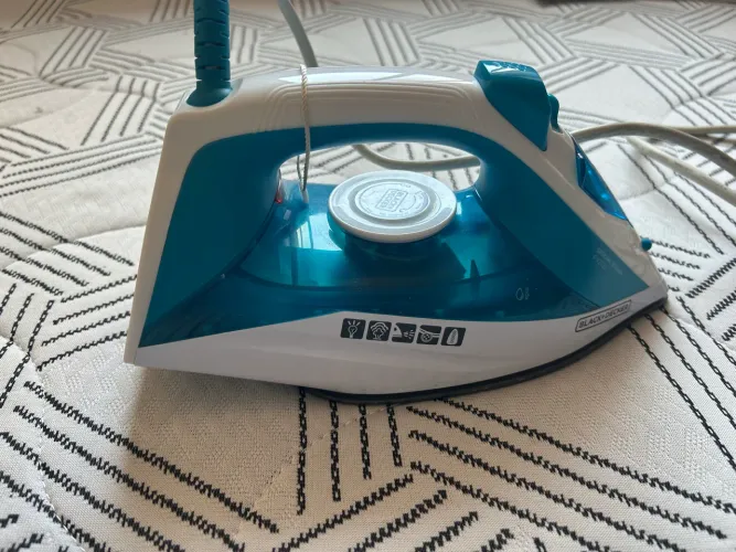 BLACK+DECKER FX2100 Special Steam, branco/azul - 220 V - Em perfeito estado