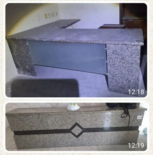 Balcões em marmore (VARIAS PEÇAS)