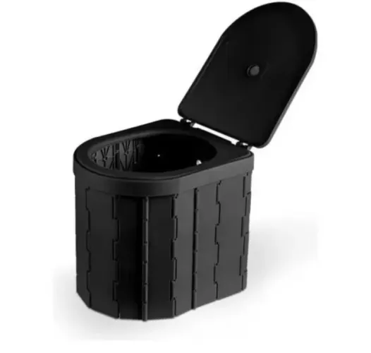 Vaso Sanitário Dobrável Portátil para acampar - NUNCA USADO 