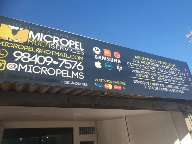 Passo ponto de loja de manutenção de eletrônicos 
