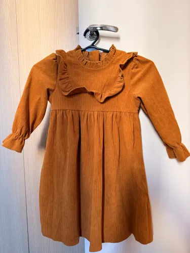 Vestido caramelo marrom TAM 4