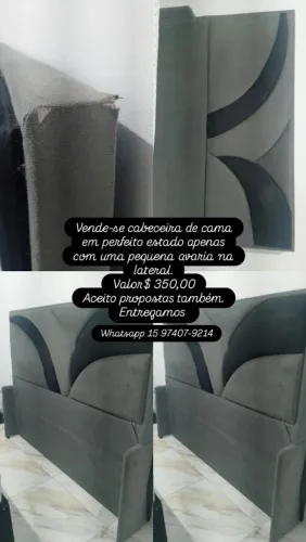 Vende-se Cabeceira de Cama Queen Size.