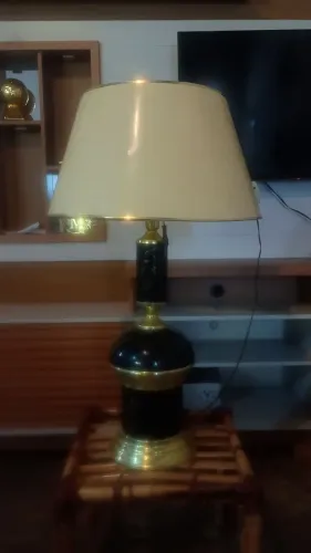 Vendo abajur de mesa vintage de 1970