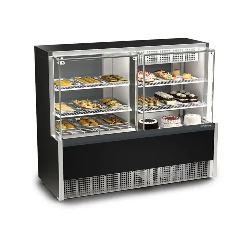 Vitrine quente Fria Gelopar