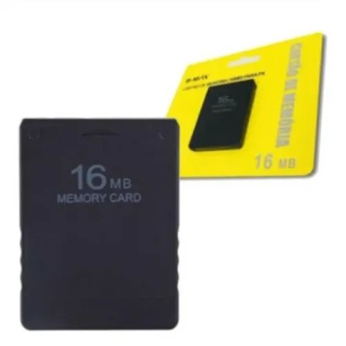 Memory Card 16mb Para PS2 Lacrado Novo