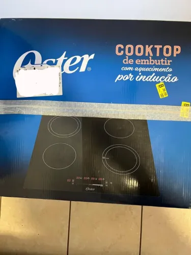Cooktop de embutir com aquecimento por indução