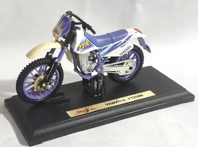 Miniatura Yamaha Tt 250r Maisto 1/18 (caixa)