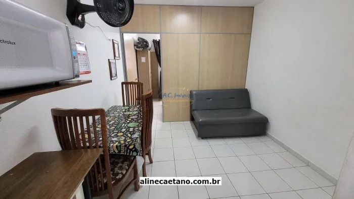 Kitnet na Guilhermina, Praia Grande | 1 Dorm | Venda e Locação