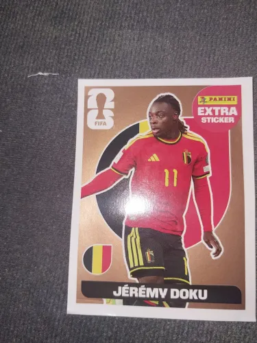 Extra Sticker Bronze Jeremy Doku - FIFA World Cup 2026