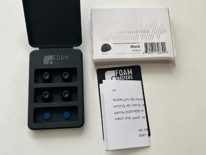 Eartips ponteiras Foam Masters Sport Magic Airpod Pro 1 e 2 S e M P M