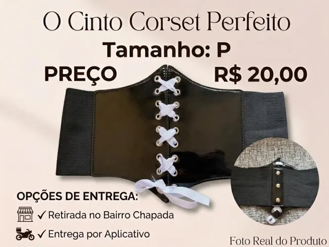 Cinto corset