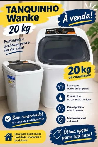 Vendo tanquinho 20 kg