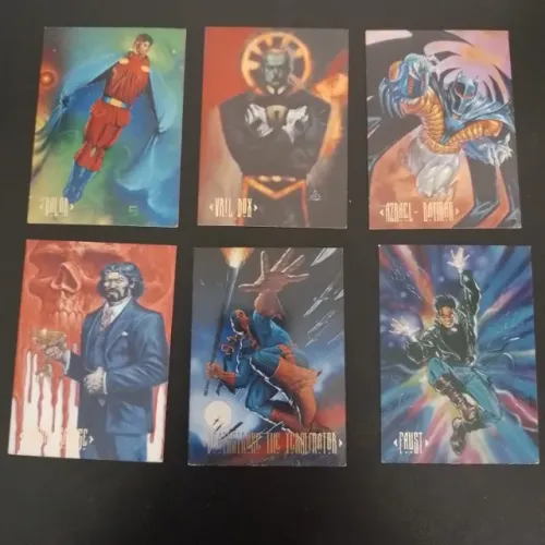 Cards DC Comics - Coleção "Skybox DC Master Series" de 1994