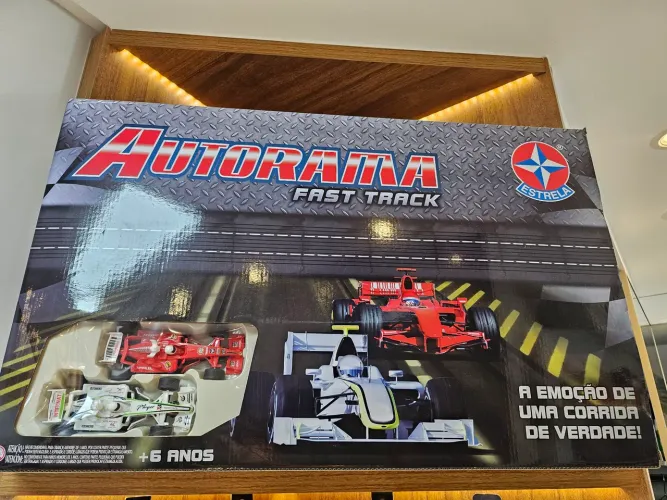 Autorama estrela  fast track, novo, caixa lacrada.