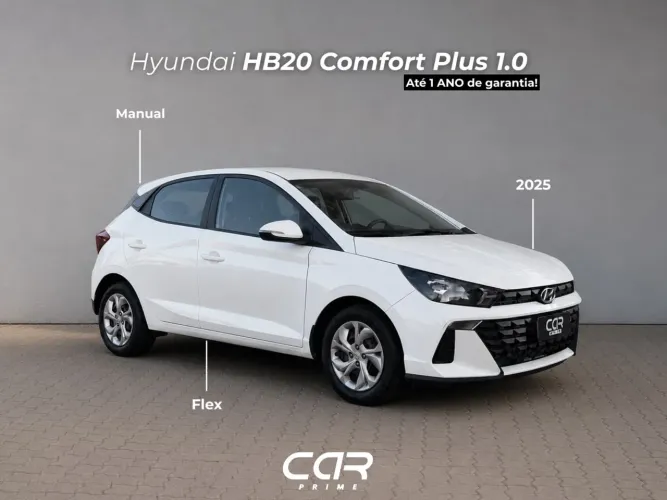 Hyundai HB20 Comfort Plus 1.0 Flex 12V Mec. 2025