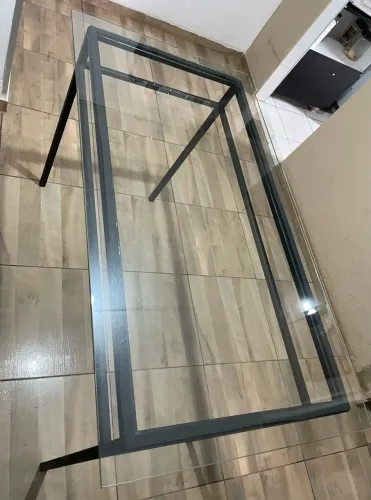 Mesa de Vidro Blindex