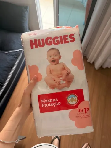 48 Fralda Huggies P - Pacote Fechado