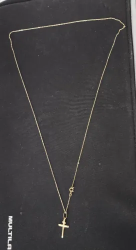 Cordão de ouro tijolinho