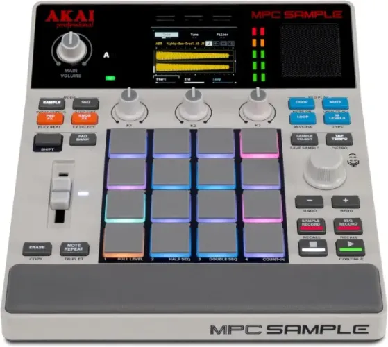 Akai Professional MPC Sample: Sampler, sequenciador e processador de efeitos portátil 