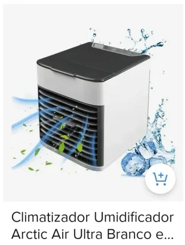 Ar portátil 2 climatizador por 60
