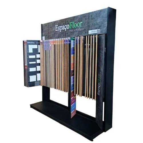 Espositor de pisos laminado e vinílico