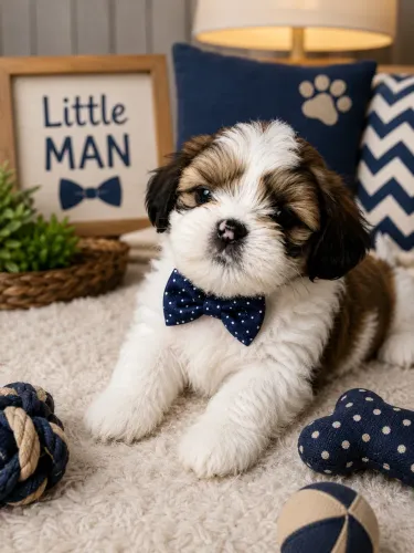 Fofurinha de Lhasa apso macho? impecável 