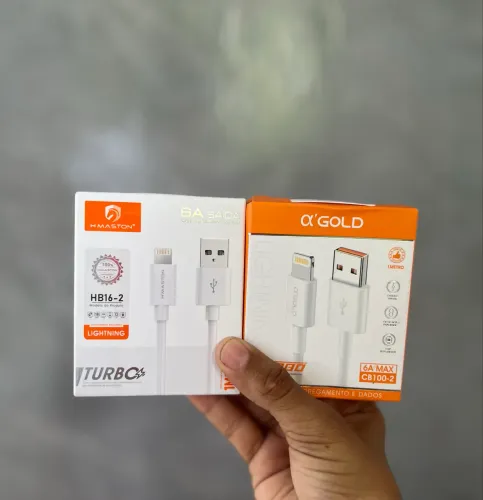 Cabo para iPhone e tipo C USB - ENTREGA A DOMICÍLIO