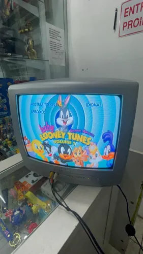 Tv tubo crt retrogamer Philips 14 polegadas 