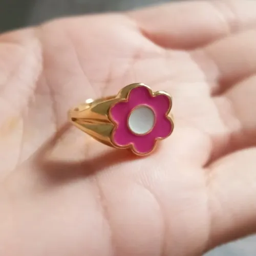 Anel floral tam18