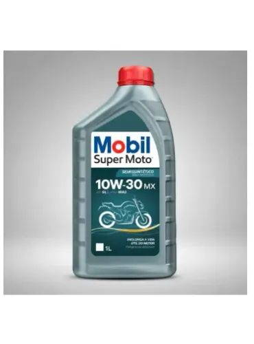 Mobil Óleo Super Moto 10w30 1 Litro Semi Sintetico 4t Mx