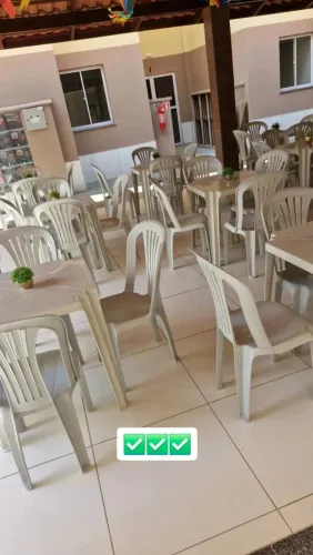 Locação mesas e cadeiras 