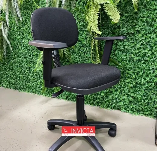 CADEIRA SECRETÁRIA PARA ESCRITÓRIO/HOME OFFICE/ESTUDO/RECEPÇÃO