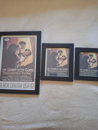 Decorativo Quadro Black Cinema
