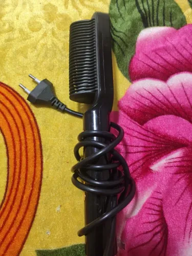 Pra vender esse pente alisador de cabelo 