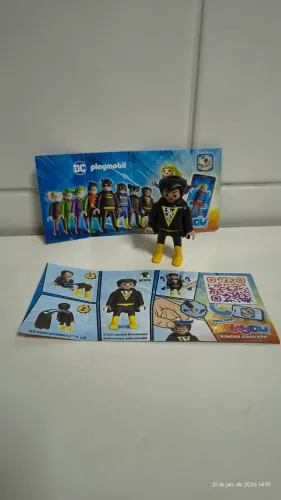 Playmobil DC Adão Negro Kinder Ovo