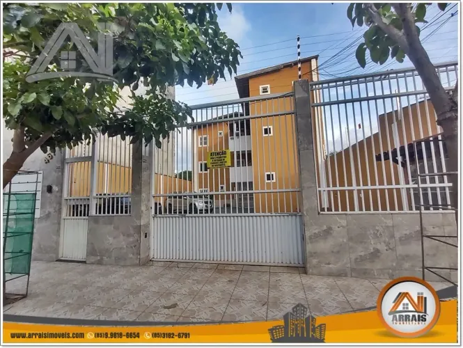 Apartamento com 2 dormitórios para alugar, 50 m² - Montese - Fortaleza/CE