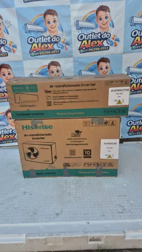 Ar condicionado 9 Mil BTUS  - Hisense novo- Inverter 