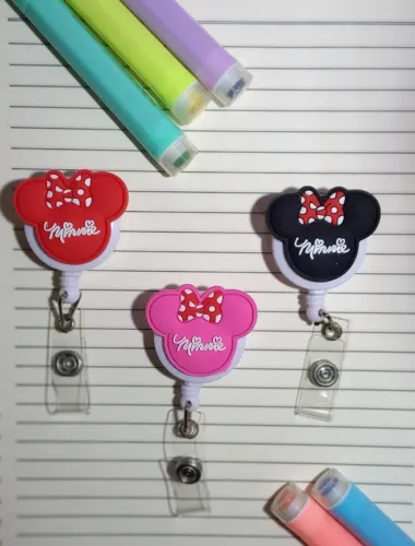 Crachá Rollers Personalizados Modelos Minnie Disney