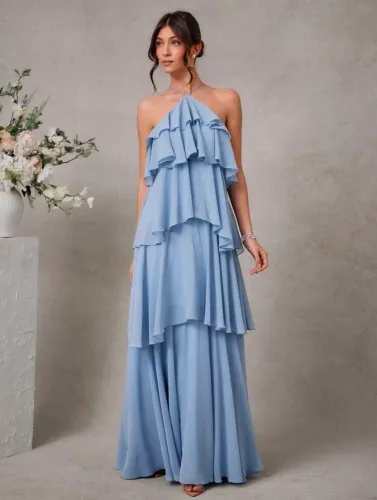 Vestido Longo elegante para casamento