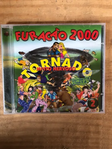 Cd original Furacão 2000 Tornado muito nervoso 