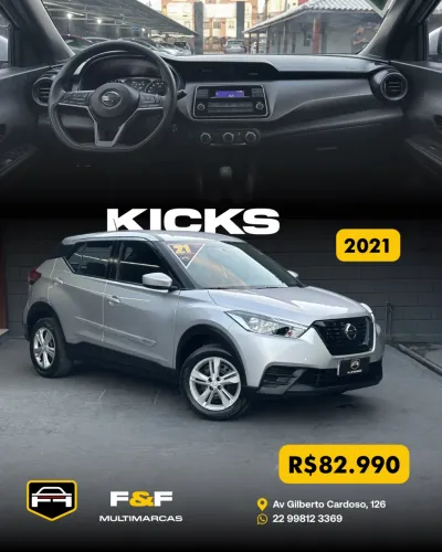 Nissan Kicks Active S 1.6 16V Flex Aut. 2021