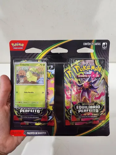 Original Blister Quádruplo Equilíbrio Perfeito Copag Pokémon 